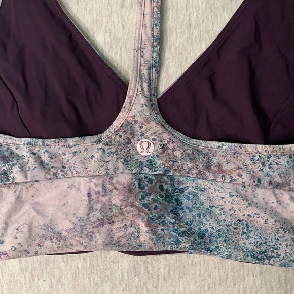LULULEMON Purple Reversible Sports Bra - Picture 3 of 8